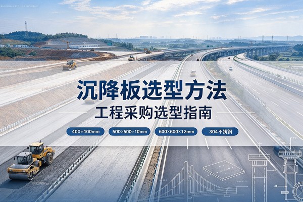 旅顺口沉降板选择方法